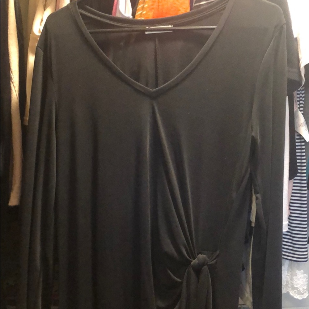 Black long sleeve dress